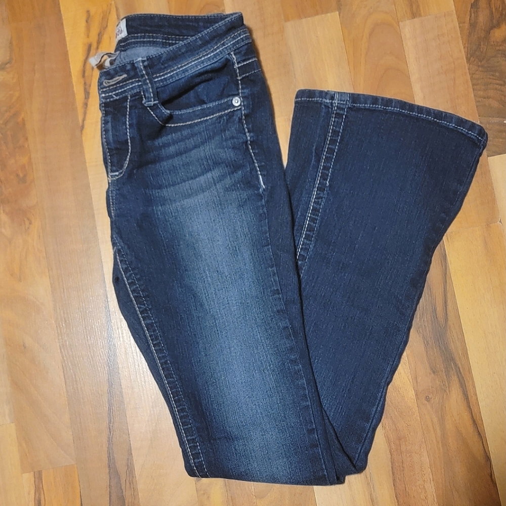 Mudd | Dark Bootcut Denim Jeans | Color: Blue | Size: 5